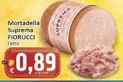 Paghi Poco Mortadella Suprema FIORUCCI offerta