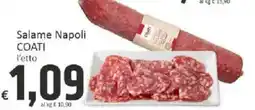 Paghi Poco Salame Napoli Coati offerta