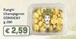 Paghi Poco Funghi Champignon CONSICILY offerta
