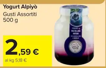 Carrefour Market Yogurt Alpiyò offerta