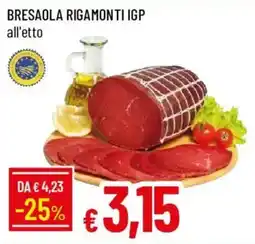 Galassia Bresaola Rigamonti IGP offerta