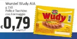 Paghi Poco Wurstel Wudy AIA offerta