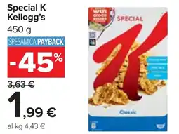 Carrefour Market Special K Kellogg's offerta