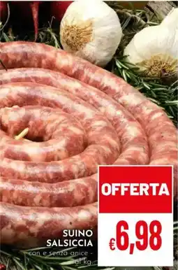 Pan SUINO SALSICCIA offerta