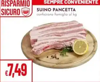 Pan SUINO PANCETTA offerta