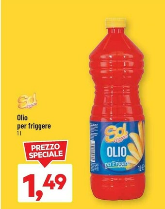 DPiù Olio di semi di girasole 1000 g(ml) offerta
