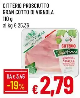 Galassia CITTERIO PROSCIUTTO GRAN COTTO DI VIGNOLA offerta