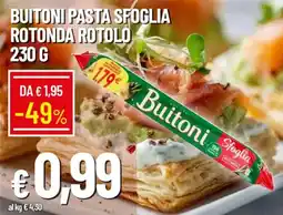 Galassia Buitoni Pasta Sfoglia Rotonda Rotolo offerta