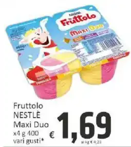 Paghi Poco Fruttolo NESTLÈ Maxi Duo offerta