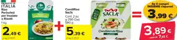 Carrefour Market Riso Parboiled per Insalate o Risotti + CondiRiso Saclà offerta