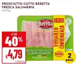 Pan Prosciutto cotto Beretta offerta