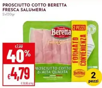 Pan Prosciutto cotto Beretta offerta