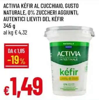Galassia Activia kéfir offerta