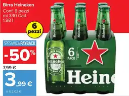 Carrefour Market Birra Heineken offerta