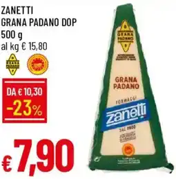 Galassia ZANETTI GRANA PADANO DOP offerta
