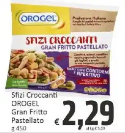 Paghi Poco Sfizi Croccanti OROGEL Gran Fritto Pastellato offerta