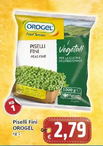 Paghi Poco Piselli Fini OROGEL offerta
