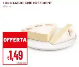 Pan Formaggio Brie President offerta