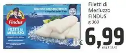 Paghi Poco Filetti di Merluzzo FINDUS offerta