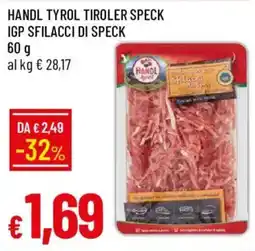 Galassia HANDL TYROL TIROLER SPECK offerta