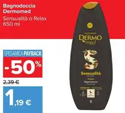 Carrefour Market Bagnodoccia Dermomed Sensualità offerta