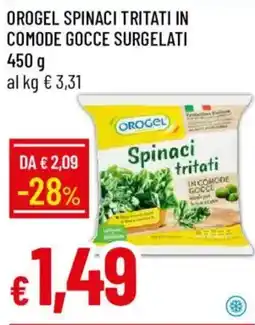 Galassia Orogel Spinaci Tritati offerta