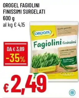 Galassia Orogel Fagiolini Finissimi offerta