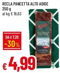 Galassia Recla Pancetta Alto Adige offerta