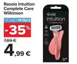 Carrefour Market Rasoio Intuition Complete Care Wilkinson offerta