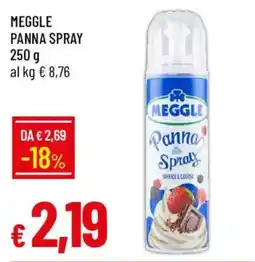 Galassia MEGGLE Panna Spray offerta
