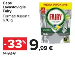 Carrefour Market Caps Lavastoviglie Fairy offerta