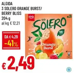 Galassia Solero Orange Burst offerta