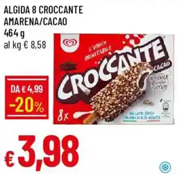 Galassia Algida 8 Croccante Amarena/Cacao offerta