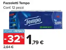 Carrefour Market Fazzoletti Tempo offerta