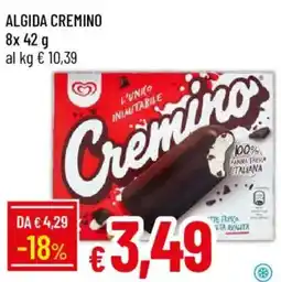 Galassia Algida Cremino offerta