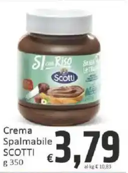 Paghi Poco Crema Spalmabile SCOTTI offerta