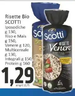 Paghi Poco Risette Bio SCOTTI offerta