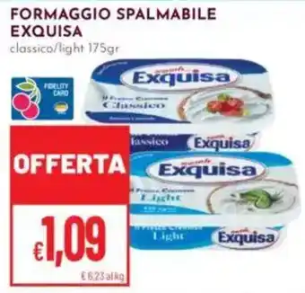 Pan Formaggio spalmabile Exquisa offerta