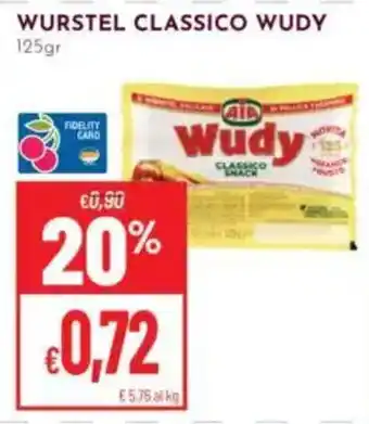 Pan WURSTEL CLASSICO WUDY offerta