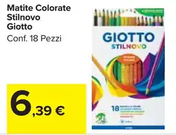 Carrefour Market Matite Colorate Stilnovò Giotto offerta