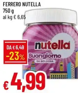 Galassia FERRERO NUTELLA offerta