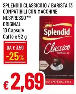 Galassia Splendid Classico 10 offerta
