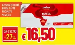 Galassia LAVAZZA QUALITÀ ROSSA CAFFÈ MACINATO offerta