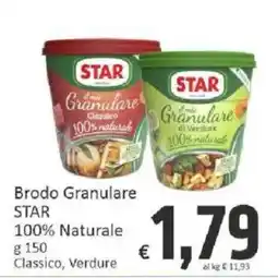 Paghi Poco Brodo Granulare STAR offerta