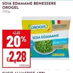 Pan SOIA EDAMAME BENESSERE OROGEL offerta