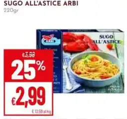 Pan Sugo all'astice Arbi offerta
