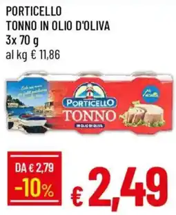 Galassia Porticello Tonno in olio di oliva offerta