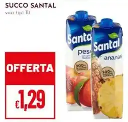 Pan Succo Santal offerta