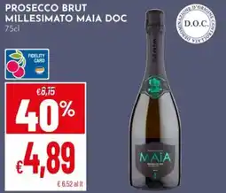Pan Prosecco Brut Millesimato Maia DOC offerta