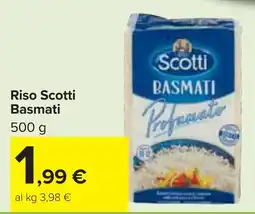 Carrefour Market Riso Scotti Basmati offerta